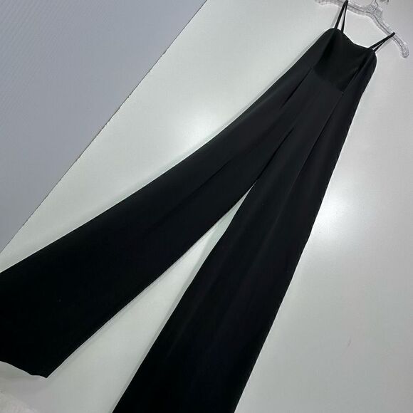 ADAM Adam Lippes Black Convertible Strap Jumpsuit, Size 0 - Picture 8 of 11